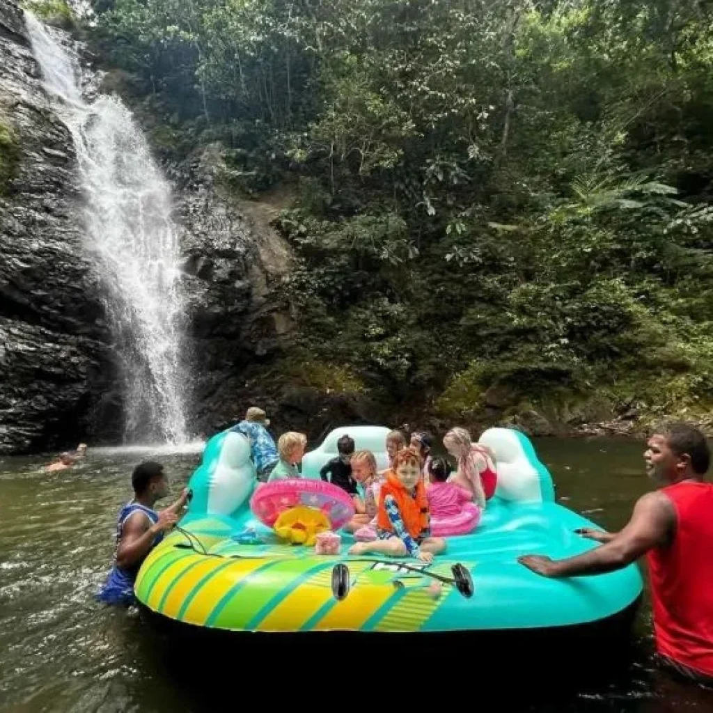 Biausevu Waterfall Hiking Tour in Sigatoka Fiji